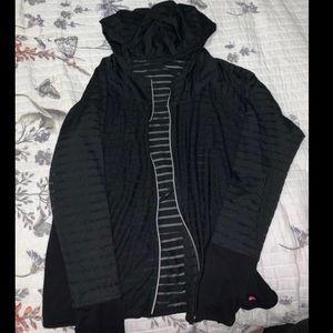 Pink lotus workout jacket